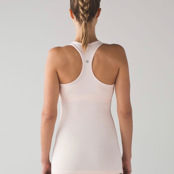 Lululemon Light Pink Racerback Tank Top - Picture 2 of 5